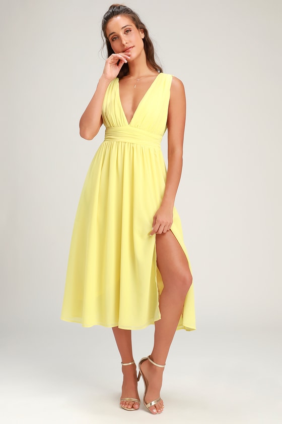 Cheap Yellow Cocktail Dresses